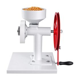 Manual Grain Mill with Flywheel, Hand-Crank Corn Grinder